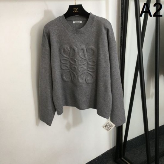 2023FW Pullover Knit LOEWE Loewe's highly popular fall/winter new item 2023FW Pullover Knit LOEWE Loewe's highly popular fall/winter new item