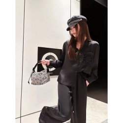 2023FW Loungewear top and bottom set LOEWE Personal style