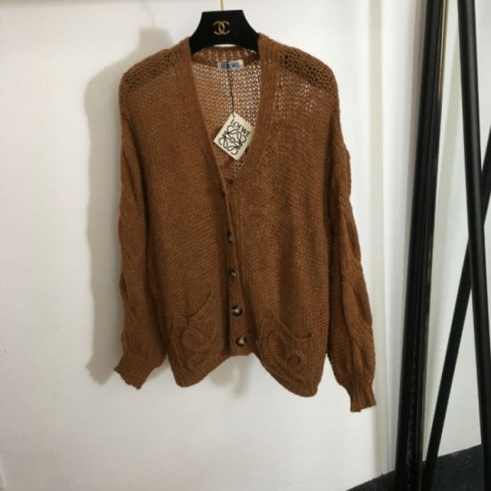 LOEWE Latest product sure to sell out 2023FW knit cardigan LOEWE Latest product sure to sell out 2023FW knit cardigan
