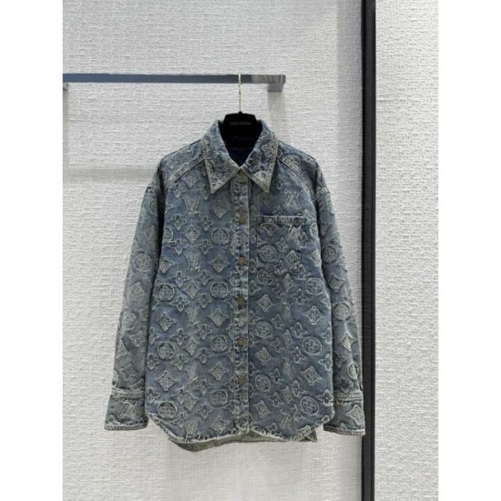 2023FW Denim shirt LOUIS VUITTON Popular ☆ Recommended for autumn 2023FW Denim shirt LOUIS VUITTON Popular ☆ Recommended for autumn