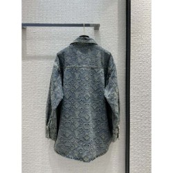 2023FW Denim shirt LOUIS VUITTON Popular ☆ Recommended for autumn