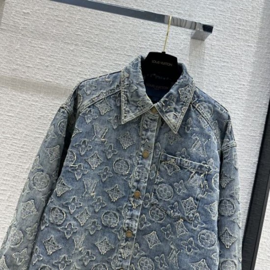 2023FW Denim shirt LOUIS VUITTON Popular ☆ Recommended for autumn 2023FW Denim shirt LOUIS VUITTON Popular ☆ Recommended for autumn