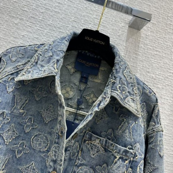2023FW Denim shirt LOUIS VUITTON Popular ☆ Recommended for autumn 2023FW Denim shirt LOUIS VUITTON Popular ☆ Recommended for autumn