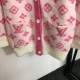 2023FW LOUIS VUITTON Cardigan knit that is very popular during the fall and winter period 2023FW LOUIS VUITTON Cardigan knit that is very popular during the fall and winter period