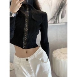 LOUIS VUITTON This season's new 2023FW knit cardigan