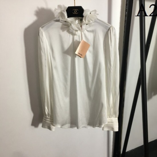 MIU MIU design high 2023SS shirt tops MIU MIU design high 2023SS shirt tops