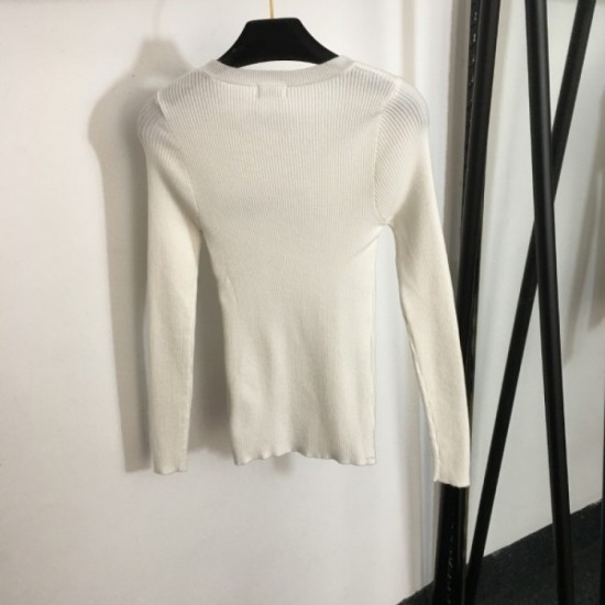 MIU MIU 2023FW long-sleeve knit comfort satisfaction 100% MIU MIU 2023FW long-sleeve knit comfort satisfaction 100%