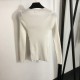 MIU MIU 2023FW long-sleeve knit comfort satisfaction 100% MIU MIU 2023FW long-sleeve knit comfort satisfaction 100%