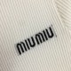 MIU MIU 2023FW long-sleeve knit comfort satisfaction 100% MIU MIU 2023FW long-sleeve knit comfort satisfaction 100%