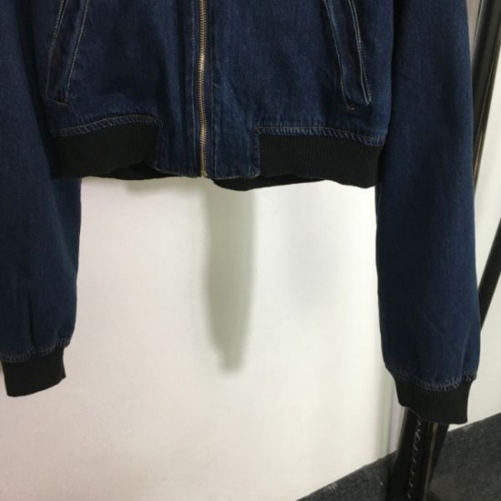 2023FW Denim coat MIU MIU Miu Miu classic style 2023FW Denim coat MIU MIU Miu Miu classic style