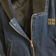 2023FW Denim coat MIU MIU Miu Miu classic style 2023FW Denim coat MIU MIU Miu Miu classic style