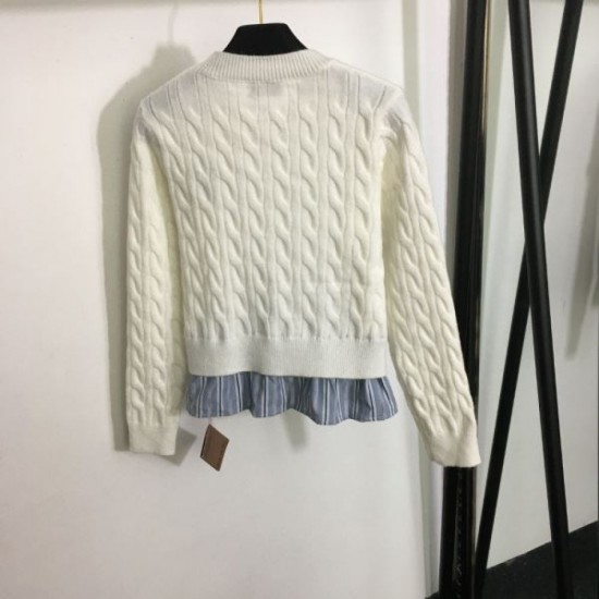 2023FW Sweater MIU MIU Miu Miu Popular Item 2023FW Sweater MIU MIU Miu Miu Popular Item