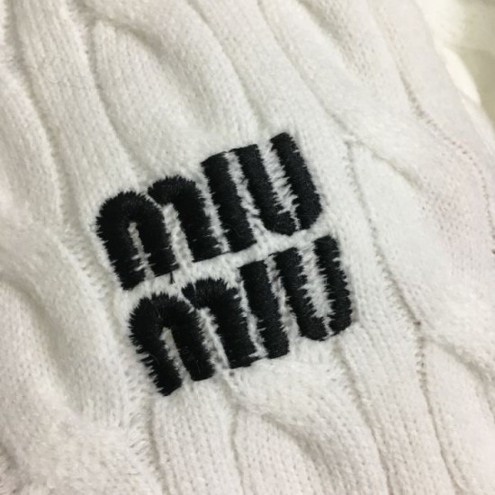 2023FW Sweater MIU MIU Miu Miu Popular Item 2023FW Sweater MIU MIU Miu Miu Popular Item