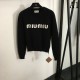 2023FW Sweater MIU MIU Miu Miu Reward for yourself 2023FW Sweater MIU MIU Miu Miu Reward for yourself