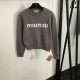 2023FW Sweater MIU MIU Miu Miu Reward for yourself 2023FW Sweater MIU MIU Miu Miu Reward for yourself