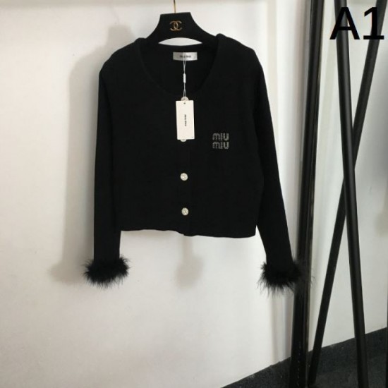 2023FW Knit Cardigan MIU MIU Last Chance 2023FW Knit Cardigan MIU MIU Last Chance