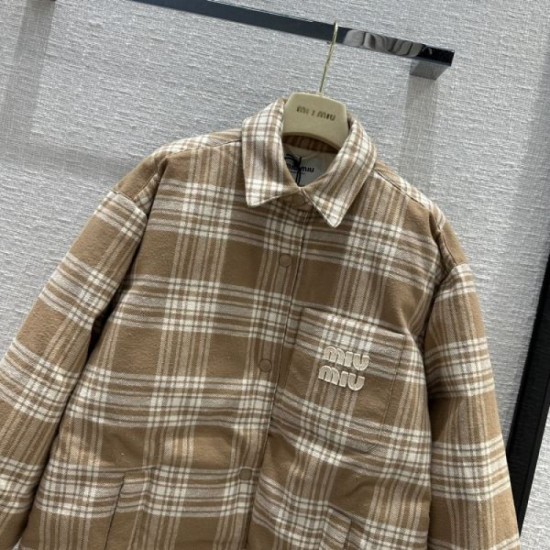 2023FW coat MIU MIU Miu Miu Autumn new item almost sold out 2023FW coat MIU MIU Miu Miu Autumn new item almost sold out
