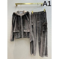 2023FW 2-piece setup MIU MIU Excellent mix-and-match ability