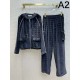 2023FW 2-piece setup MIU MIU Excellent mix-and-match ability 2023FW 2-piece setup MIU MIU Excellent mix-and-match ability