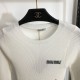 2023FW MIU MIU Stylish style long sleeve knit 2023FW MIU MIU Stylish style long sleeve knit