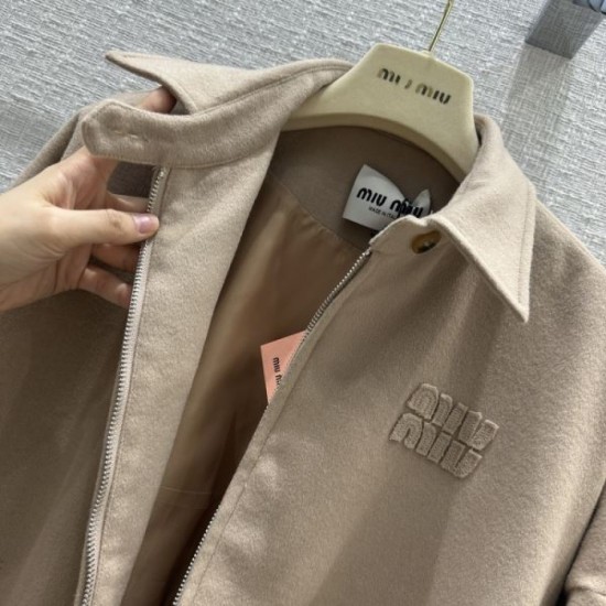 2023FW MIU MIU Miu Miu must-see wonderful and elegant jacket 2023FW MIU MIU Miu Miu must-see wonderful and elegant jacket