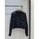 2023FW MIU MIU Miu Miu Autumn/Winter Trend Long Sleeve Shirt 2023FW MIU MIU Miu Miu Autumn/Winter Trend Long Sleeve Shirt