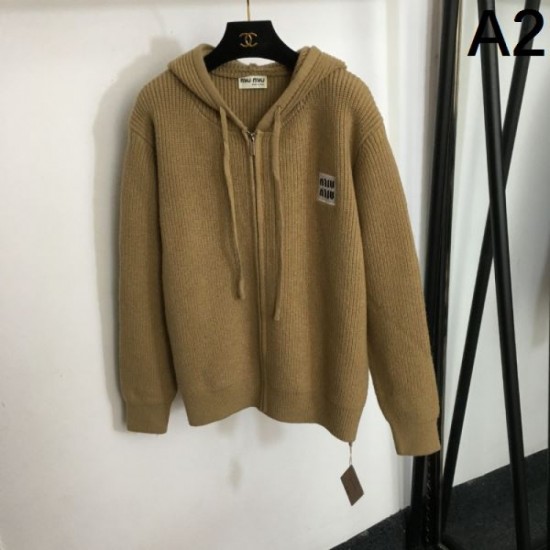 MIU MIU Super Special Price Limited Quantity 2023FW Knit Cardigan MIU MIU Super Special Price Limited Quantity 2023FW Knit Cardigan