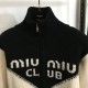 MIU MIU Shining luxury 2023FW knit cardigan MIU MIU Shining luxury 2023FW knit cardigan