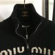 MIU MIU Shining luxury 2023FW knit cardigan MIU MIU Shining luxury 2023FW knit cardigan