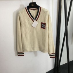 MIU MIU Featured Points 2023FW Pullover Knit
