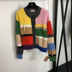 MIU MIU New items continue to sell out 2023FW knit cardigan