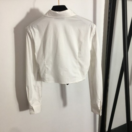 PRADA Prada 2023SS long-sleeved shirt is sure to be a big success this year PRADA Prada 2023SS long-sleeved shirt is sure to be a big success this year