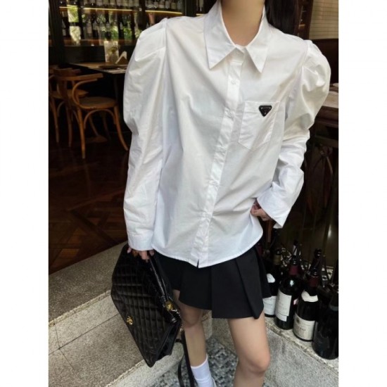 PRADA Prada 2023FW shirt Popular model autumn new work PRADA Prada 2023FW shirt Popular model autumn new work