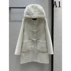 2023FW Cashmere coat PRADA Prada continues to attract attention in fall and winter