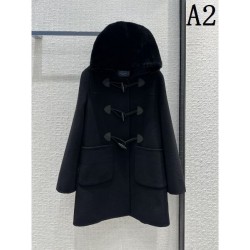 2023FW Cashmere coat PRADA Prada continues to attract attention in fall and winter