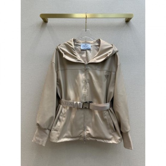 2023FW Trench Coat PRADA Classic Street Style 2023FW Trench Coat PRADA Classic Street Style