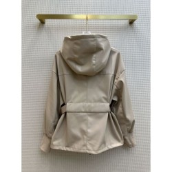2023FW Trench Coat PRADA Classic Street Style