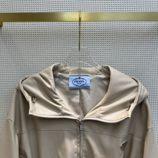 2023FW Trench Coat PRADA Classic Street Style 2023FW Trench Coat PRADA Classic Street Style
