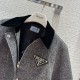 2023FW coat PRADA New fall item that will be loved by many users 2023FW coat PRADA New fall item that will be loved by many users