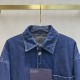 2023FW Denim Shirt PRADA Stylish Style 2023FW Denim Shirt PRADA Stylish Style
