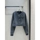 2023FW PRADA New winter denim coat that is in short supply 2023FW PRADA New winter denim coat that is in short supply