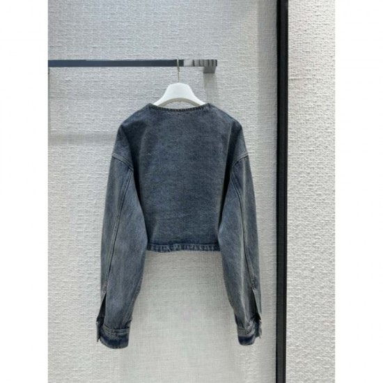 2023FW PRADA New winter denim coat that is in short supply 2023FW PRADA New winter denim coat that is in short supply