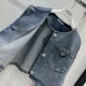 2023FW PRADA New winter denim coat that is in short supply 2023FW PRADA New winter denim coat that is in short supply