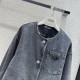 2023FW PRADA New winter denim coat that is in short supply 2023FW PRADA New winter denim coat that is in short supply