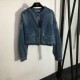 2023FW PRADA Prada new denim coat that is extremely popular 2023FW PRADA Prada new denim coat that is extremely popular
