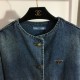 2023FW PRADA Prada new denim coat that is extremely popular 2023FW PRADA Prada new denim coat that is extremely popular