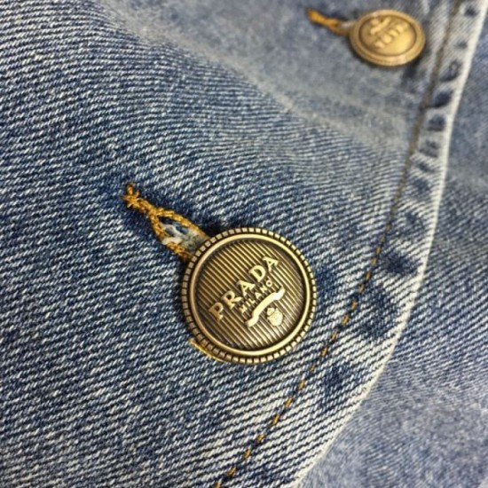 2023FW PRADA Prada new denim coat that is extremely popular 2023FW PRADA Prada new denim coat that is extremely popular
