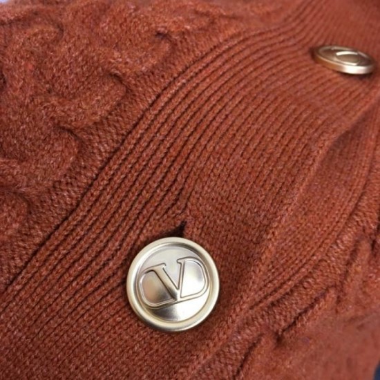 VALENTINO Valentino Popular Fall/Winter New Item 2023FW Knit Cardigan VALENTINO Valentino Popular Fall/Winter New Item 2023FW Knit Cardigan