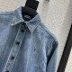 2023FW Denim Shirt YSL Yves Saint Laurent This is perfect 2023FW Denim Shirt YSL Yves Saint Laurent This is perfect