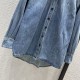 2023FW Denim Shirt YSL Yves Saint Laurent This is perfect 2023FW Denim Shirt YSL Yves Saint Laurent This is perfect
